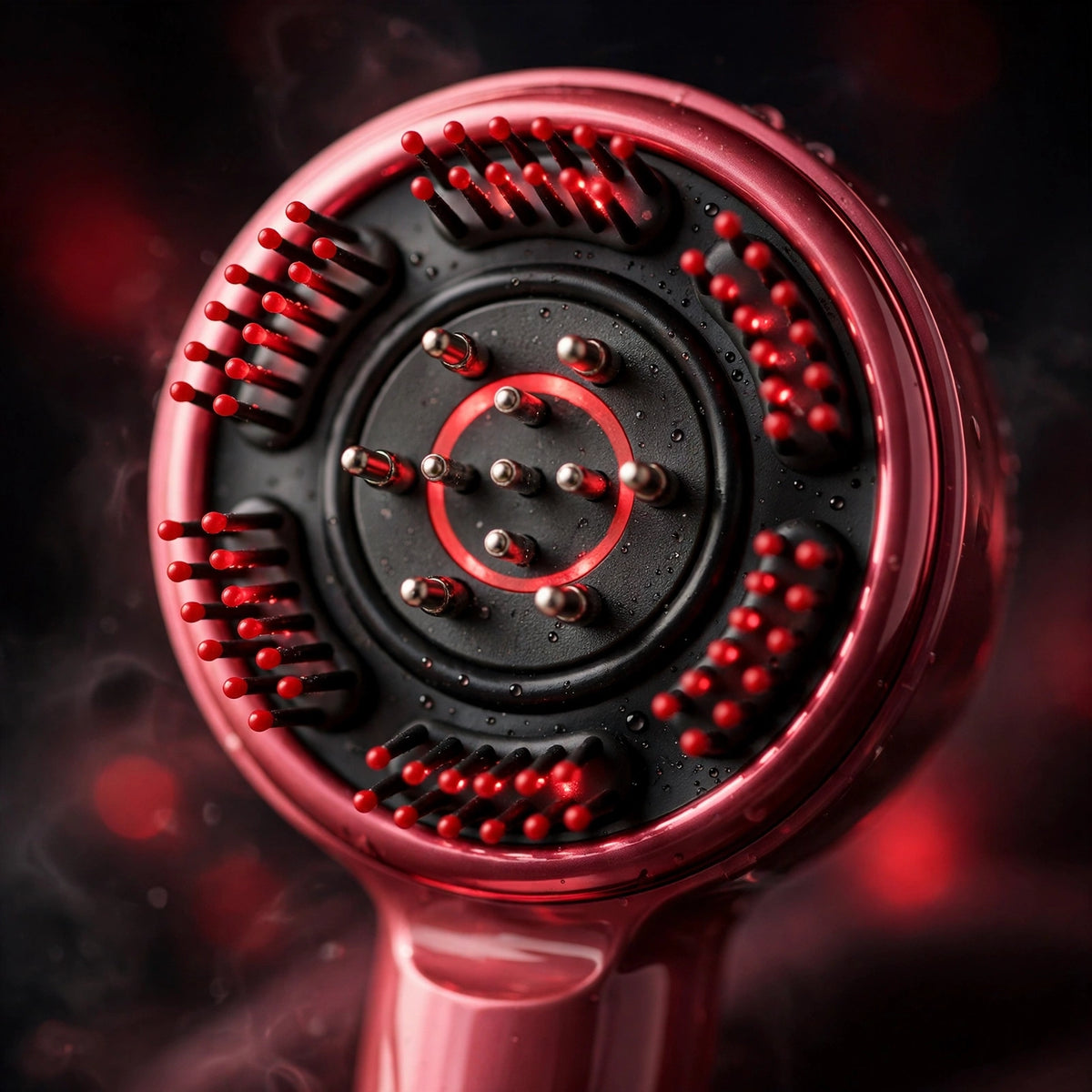 ManeLume RitualGlow — 3-in-1 Electric Scalp Massager with Red Light & Oil Infusion